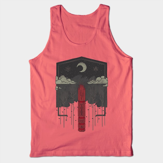 The Lost Obelisk Tank Top by againstbound